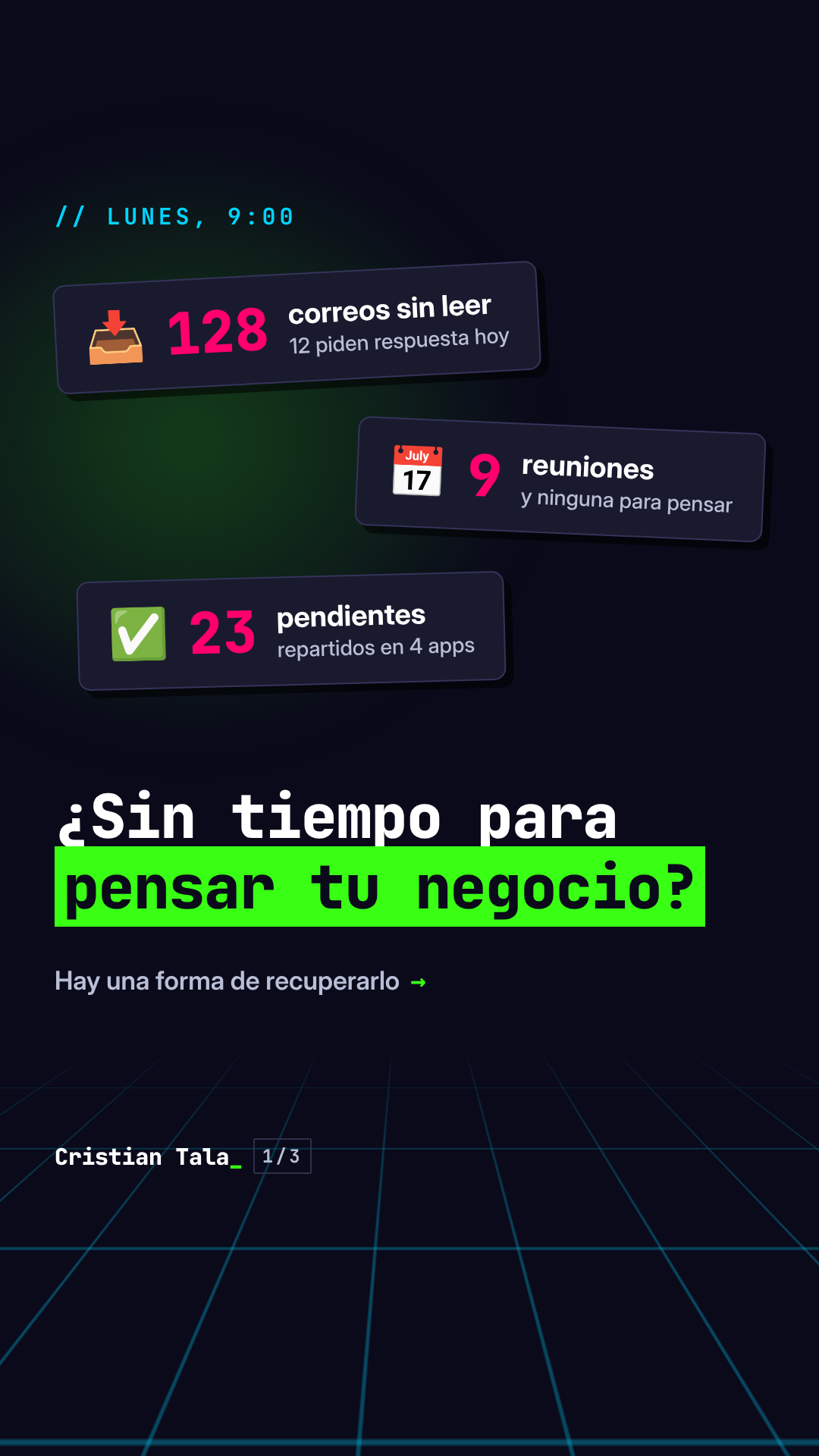 Tráfico 1/3